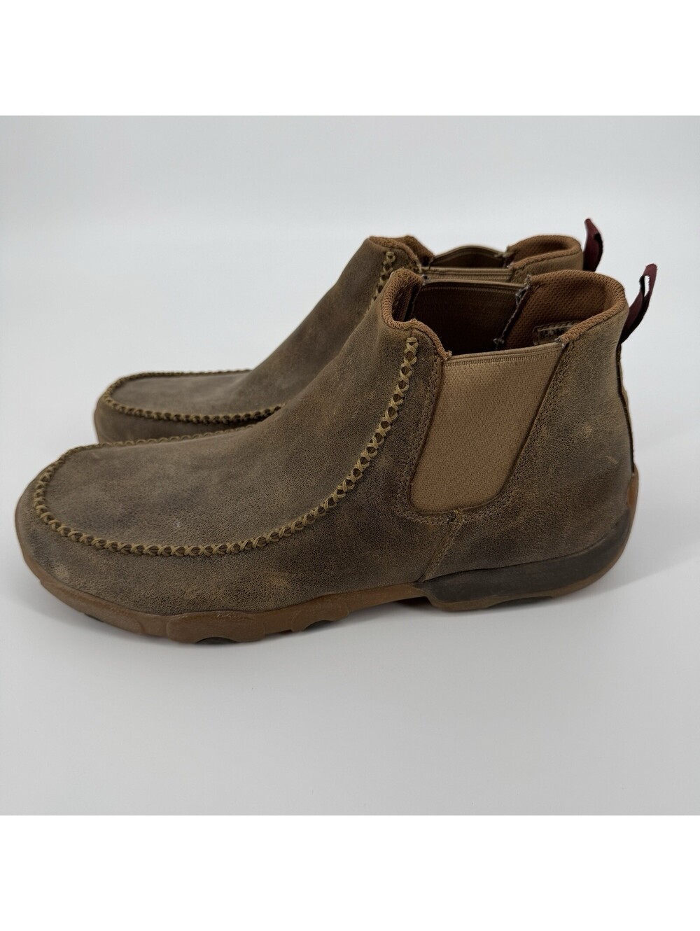 Twisted X Casual Chukka Driving Moccasin Slip On Leather MDMG002 Work Men's 11.5